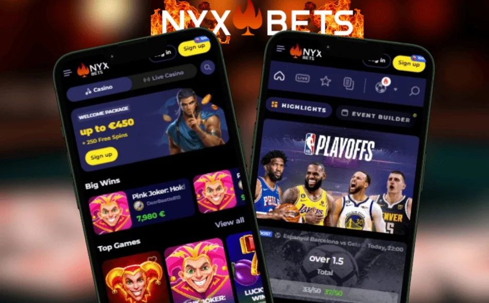 Nyxbets app